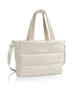 Heys The Puffer Travel Tote - White