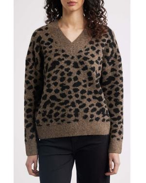 Rails Rae V-Neck Sweater - Black