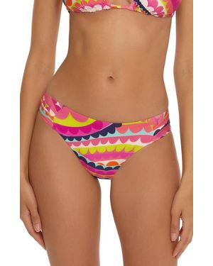 Trina Turk Aphrodite Hipster Bikini Bottoms - Blue