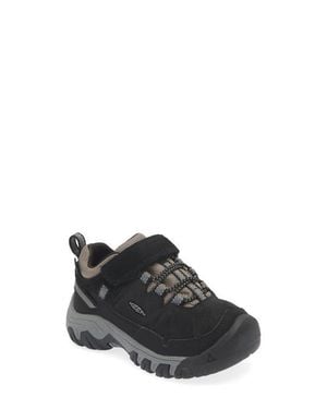 Keen Kids' Targhee Iv Waterproof Hiking Shoe - Black