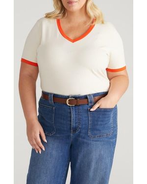 UNIVERSAL STANDARD V-Rex Tee - Blue