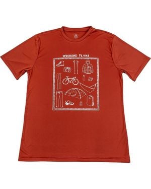 Coalatree Quick Dry Short-Sleeve T-Shirt - Red