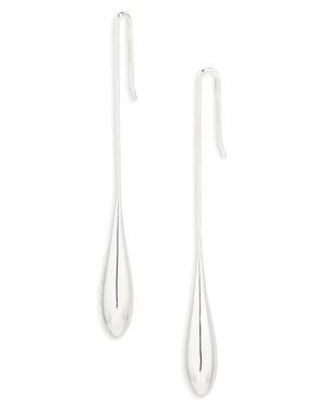 LIE STUDIO Lili Drop Earrings - White
