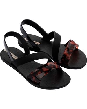 Ipanema Vibrant Water Resistant Slingback Sandal - Black