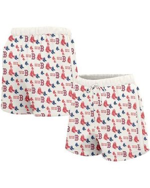Lusso Boston Sox Marge Shorts - Red