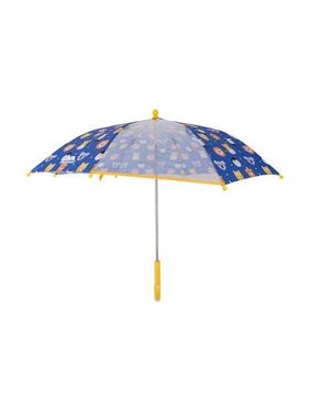 Trespass Childrens/Kids Drizzle Animal Print Stick Umbrella - Blue