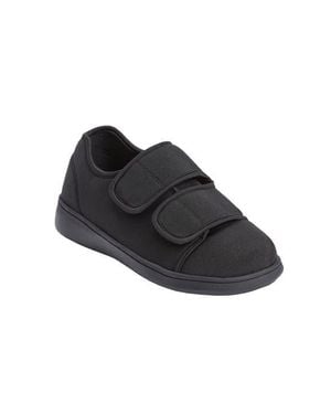 Comfortview The Extra Wide Microbacterial Walking Shoe - Black