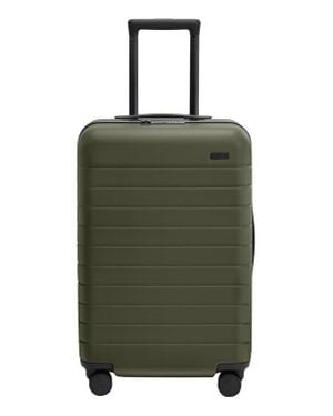 AWAY The Bigger Carry-On Flex Suitcase - Green
