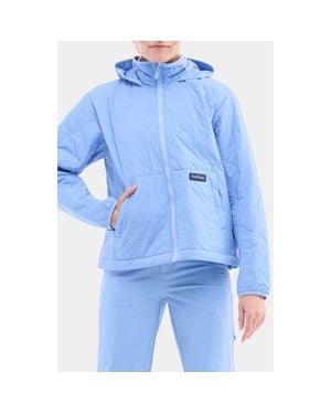 Halfdays Bessie Water Resistant Packable Quilted Puffer Jacket - Blue