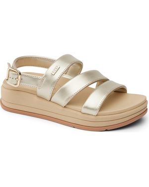 Reef Aura Escape Slingback Sandal - Metallic