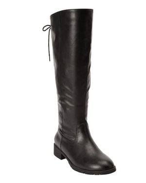 Comfortview The Charleston Wide Calf Boot - Black