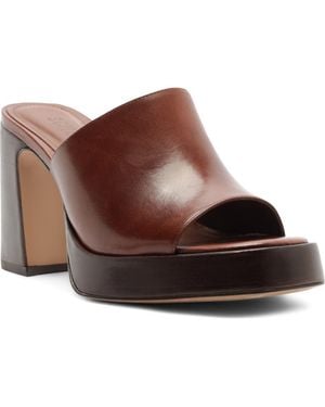 SCHUTZ SHOES Rowan Platform Sandal - Brown