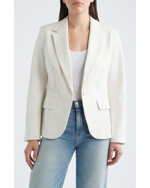 Spanx Stretch Ponte Blazer - White