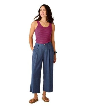 Carve Designs Ever Rib Tank - Blue
