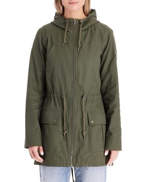 Modern Eternity Maternity Convertible Military 3-In-1 Maternity/Nursing Jacket - Green