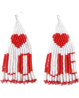 Fosterie Love Earrings - Red