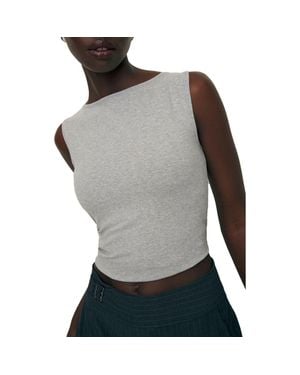 Reformation Dusk Knit Tank - Gray