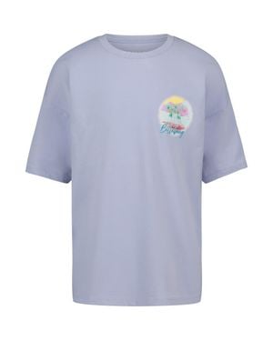 Billabong Kids' Waves Oversized Graphic T-Shirt - Blue