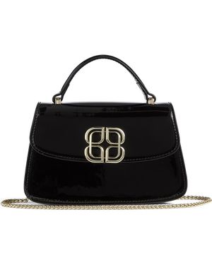 LK Bennett Annabelle Grab Leather Top Handle Bag - Black