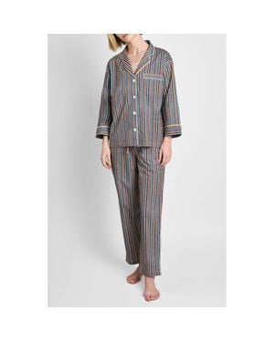 Sleepy Jones Marina Pajama Set - Gray