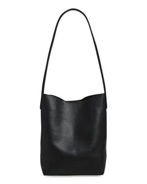 Mansur Gavriel Small Everyday Cabas Leather Tote - Black