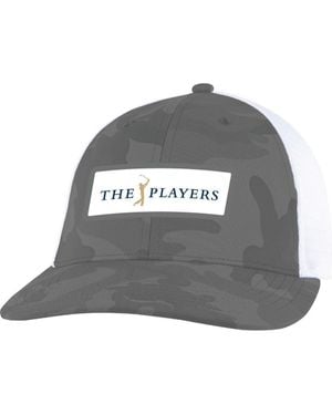 Ahead The Players Camo Flex Hat - Gray