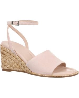 Nordstrom Arlene Ankle Strap Wedge Sandal - Natural