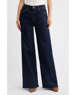 Treasure & Bond High Rise Wide Leg Jeans - Blue