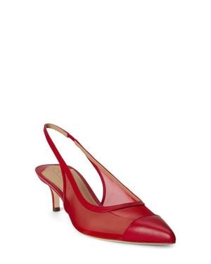 Ralph Lauren Lolah Slingback Pump - Red