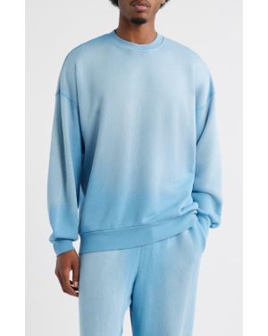 Elwood Core Oversize Crewneck Sweatshirt - Blue