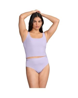 CUUP The Square Neck Tank - Purple