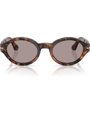 Persol Loris 53Mm Oval Sunglasses - Brown