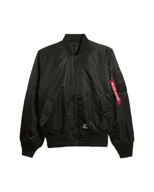 Alpha Industries Ma-1 Heritage Flight Bomber Jacket - Black
