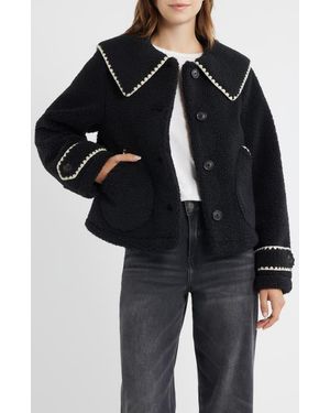 UGG Nikia Fleece Jacket - Black