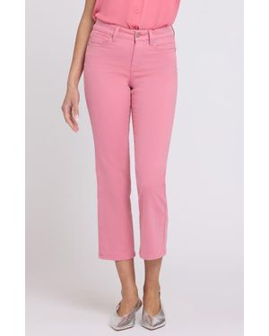 NYDJ Marilyn Straight Leg Ankle Jeans - Pink