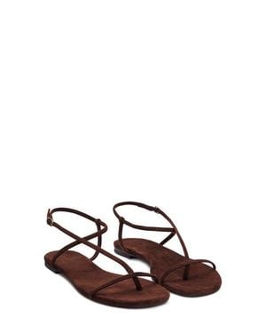 Reformation Pina Flat Sandal - Multicolor