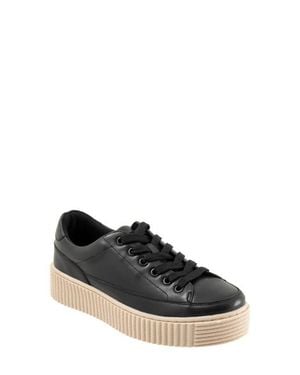 Trotters Baylor Platform Sneaker - Black