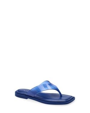 Rag & Bone Gracie Jelly Flip Flop - Blue