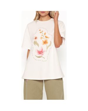 Petal & Pup Winnie Graphic T-Shirt - White