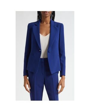 Emporio Armani Essential One-Button Blazer - Blue