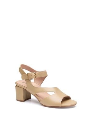 Johnston & Murphy Samantha Slingback Sandal - Natural