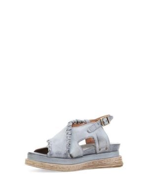 A.s.98 Lumi Platform Sandal - White