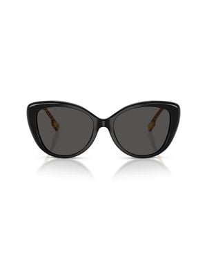 Burberry 54Mm Cat Eye Sunglasses - Black
