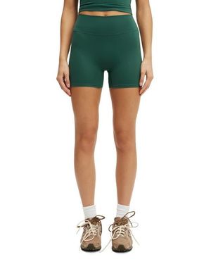 Cotton On Active Ultra Soft Invisible Scrunch Shortie Short - Green