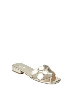 Bandolino Mayla Square Toe Slide Sandal - Multicolor
