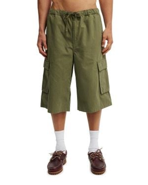 Cotton On Super Baggy Cargo Short - Green