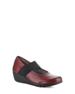 Fly London Olid Leather Wedge Pump - Multicolor