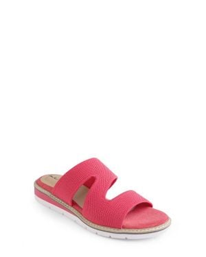 Me Too Ailee Wedge Slide Sandal - Pink