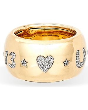 Adina Reyter Good Luck Ring - Metallic