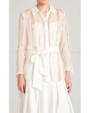 Temperley London Viola Shirt - Natural